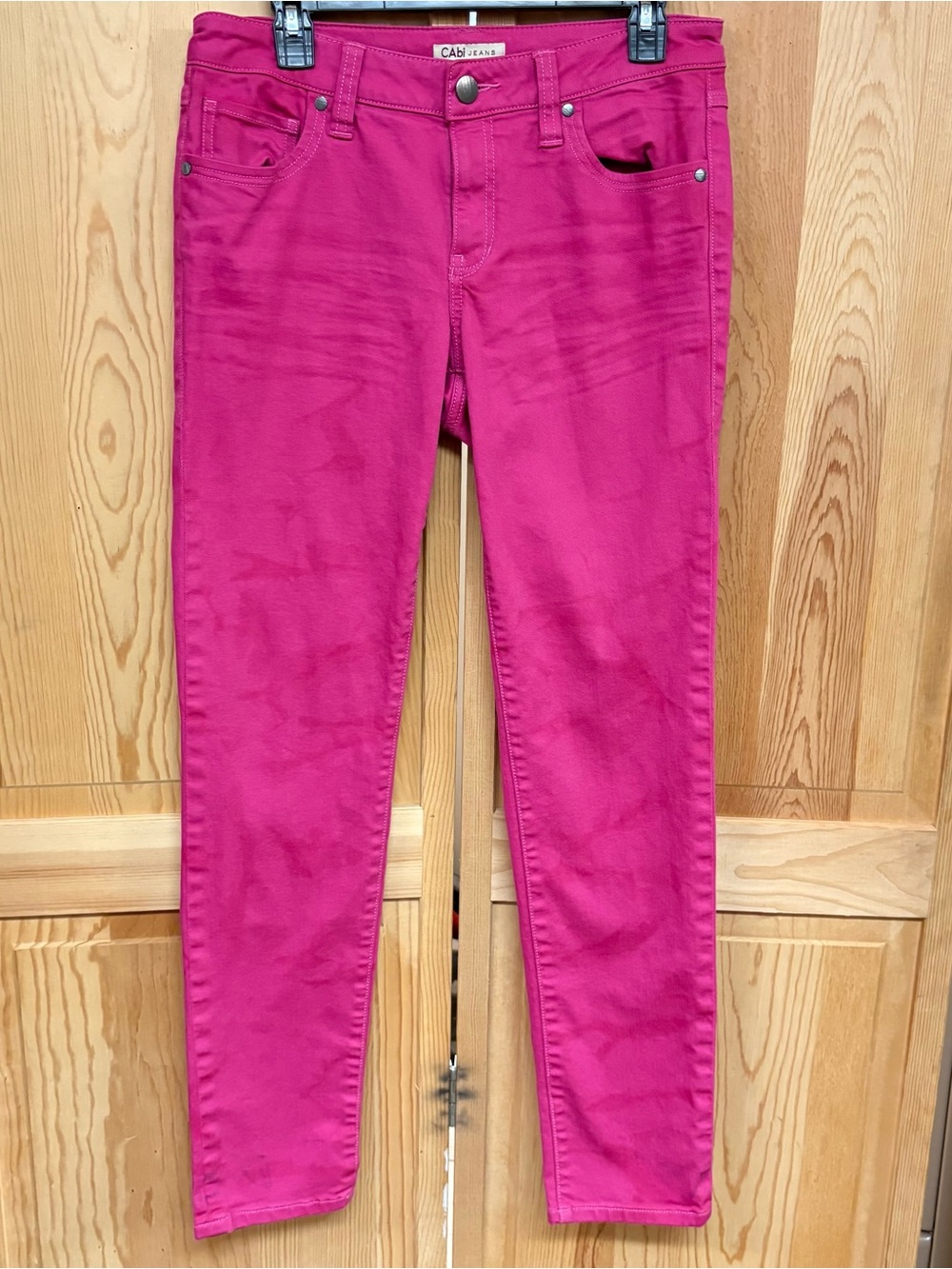 CAbi Hot Pink Skinny Jeans - Picture 1 of 8